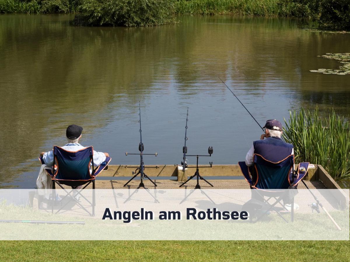 Ferienhaus Rothsee-Oase Ideale Ausgangslage Mit Tollem Ausblick, Sauna Und Privatem Garten 罗特 外观 照片
