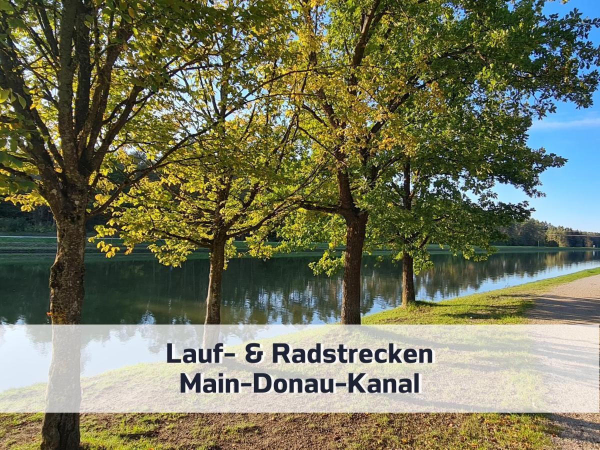 Ferienhaus Rothsee-Oase Ideale Ausgangslage Mit Tollem Ausblick, Sauna Und Privatem Garten 罗特 外观 照片