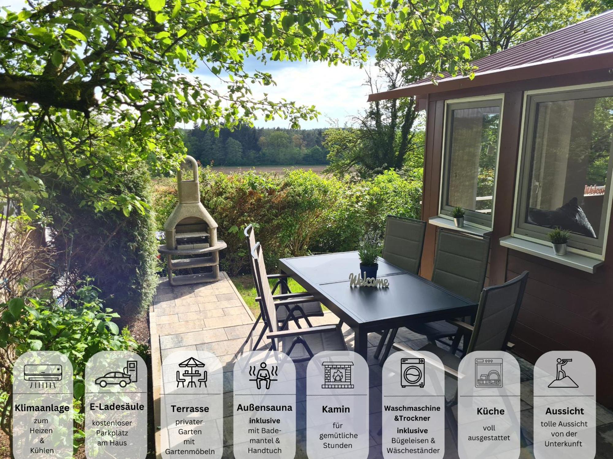 Ferienhaus Rothsee-Oase Ideale Ausgangslage Mit Tollem Ausblick, Sauna Und Privatem Garten 罗特 外观 照片
